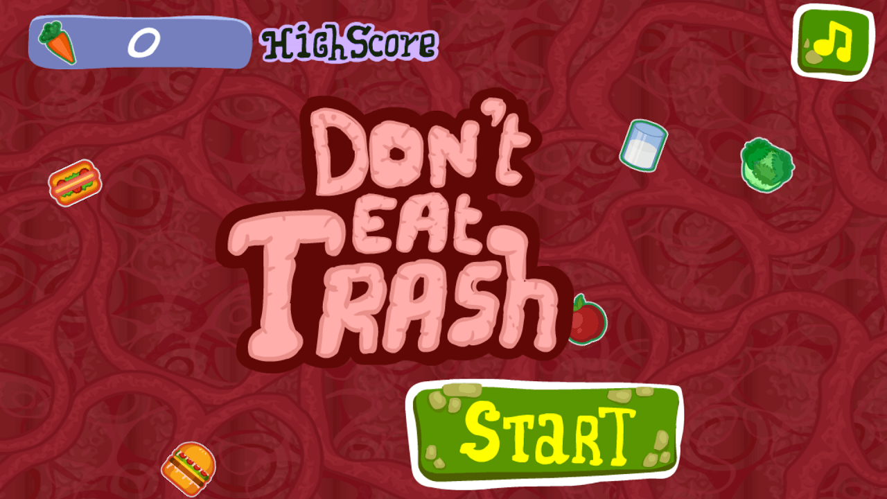 Don't Eat Trash game screenshot