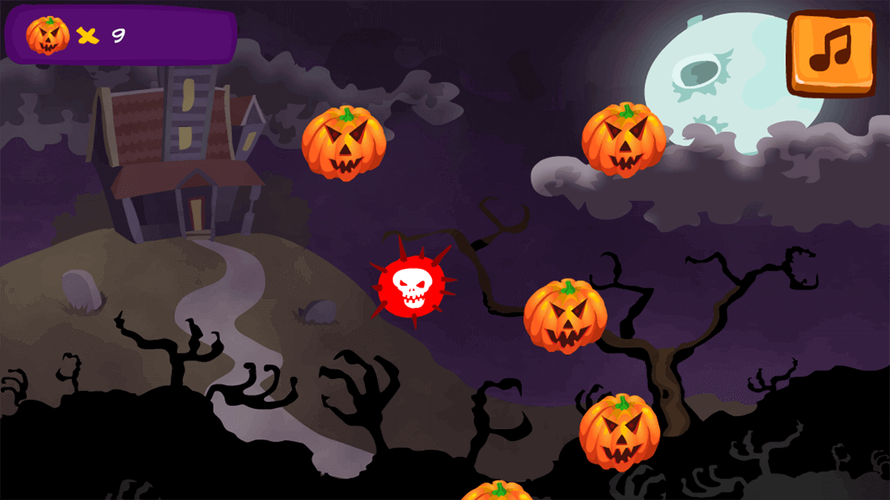 Pumpkin Smasher game screenshot