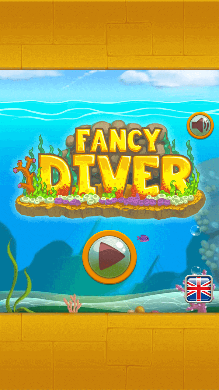 Fancy Diver game screenshot