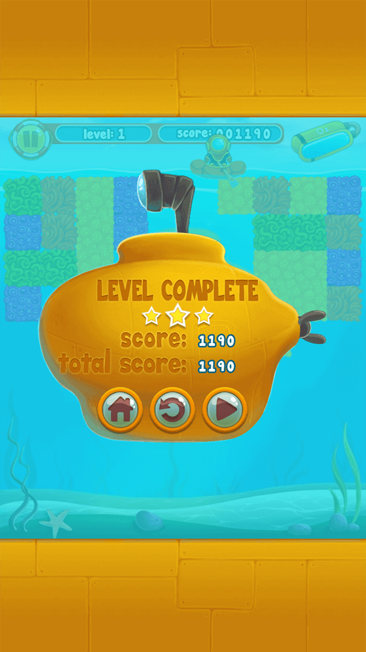 Fancy Diver game screenshot