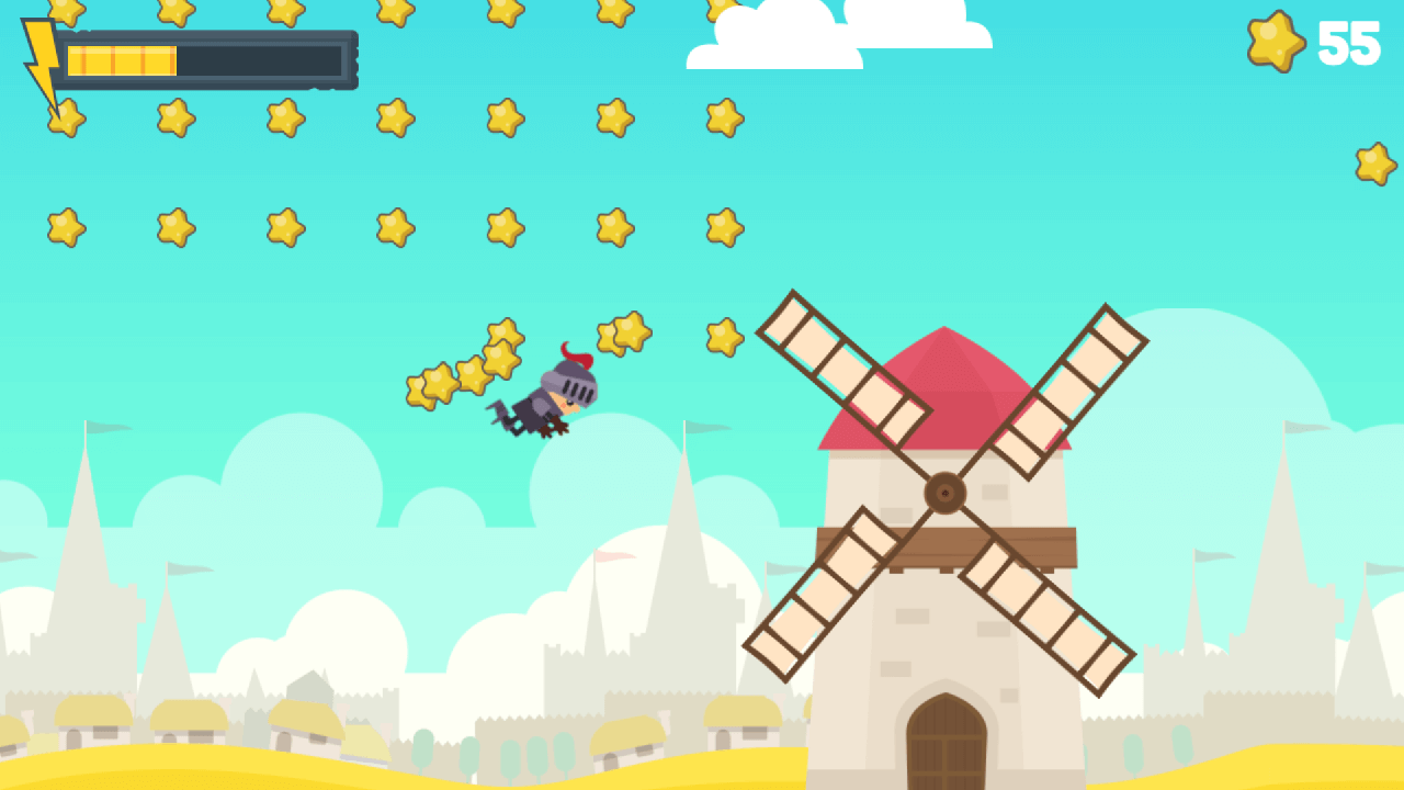 Knight Ride game screenshot